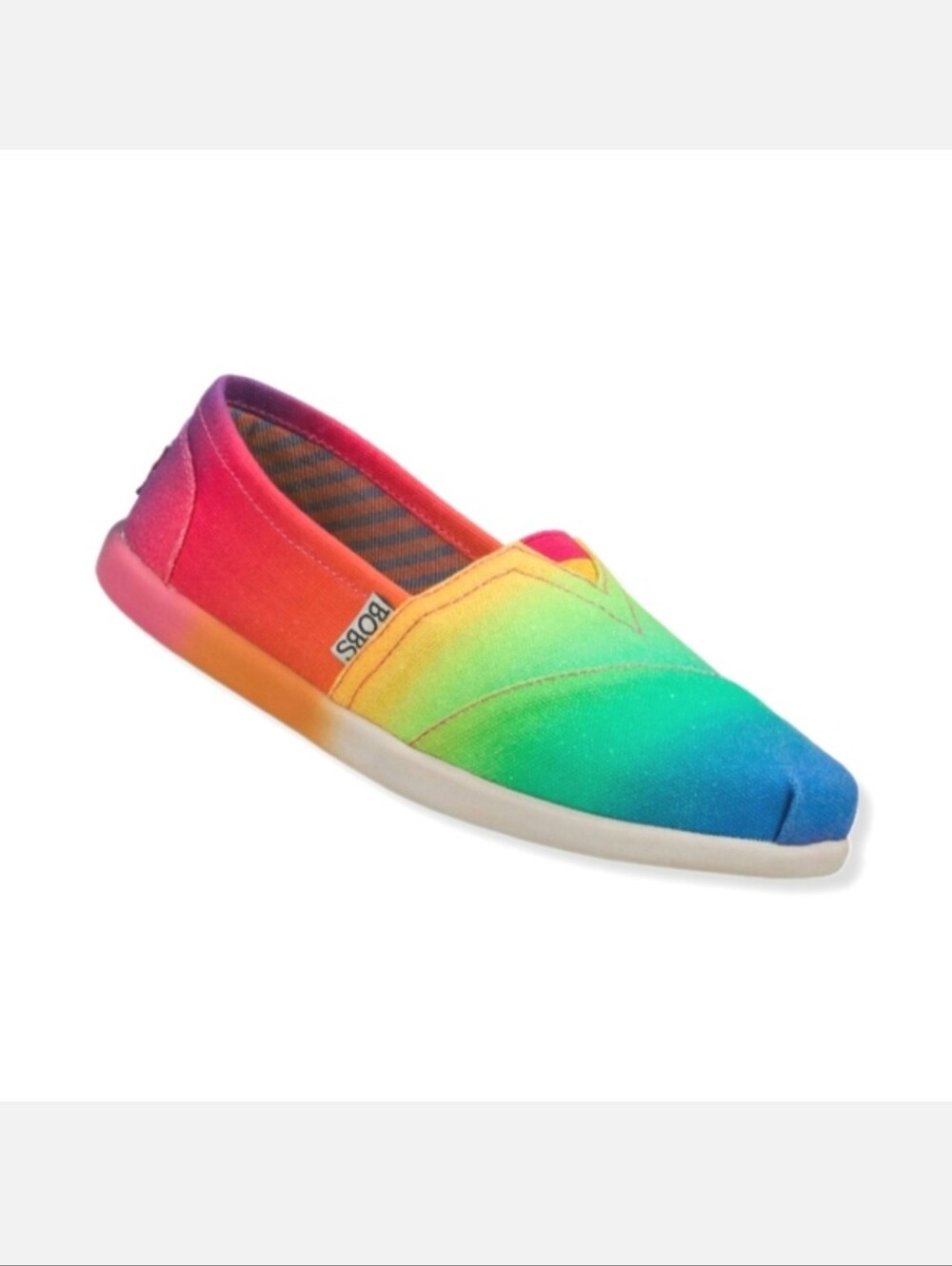 Bob's Skechers Rainbow Ombre Slip On Shoes